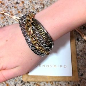 Jenny Bird mixed media bracelet
